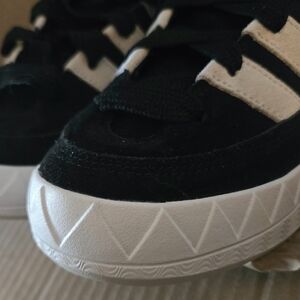 adidas Kids Black and White Low-Top Sneakers